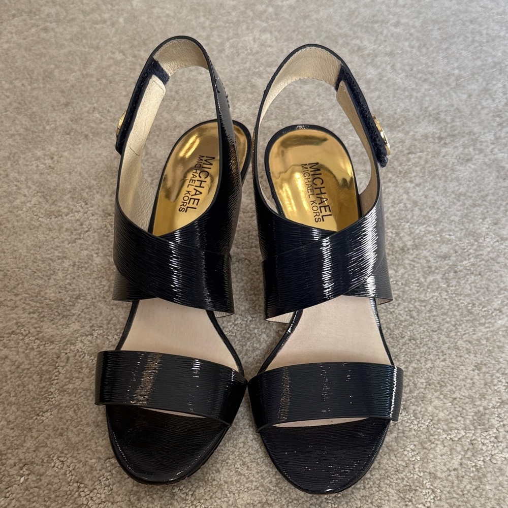 Michael Kors Navy Sandals
